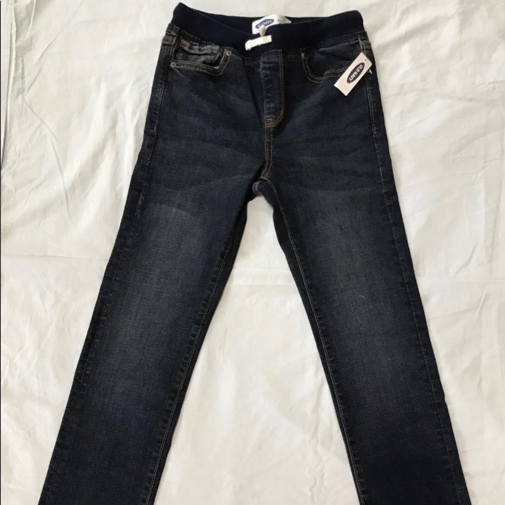 Pull-up Jeans